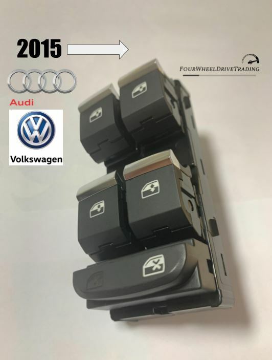 Drivers electric window switch for Audi A4 (B9) A5 Q5 Q7 2015-2021 4M0959851B