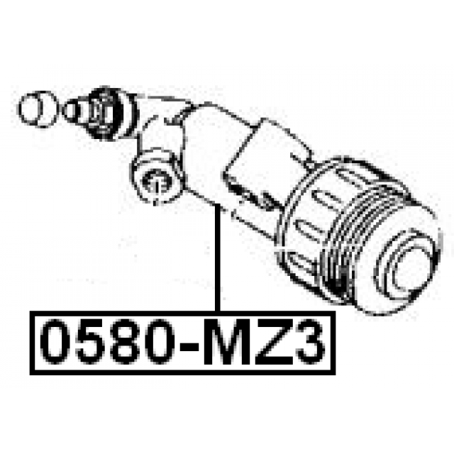 Clutch Slave Cylinder For Mazda 2 3 Demio Petrol Models 2003-2014 Febest