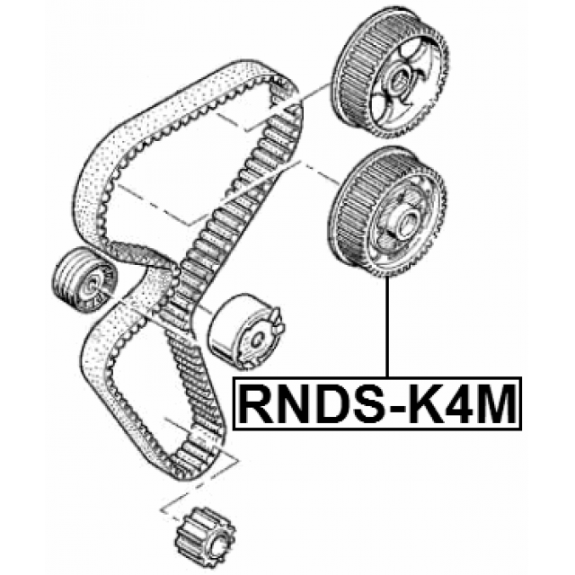 Renault Megane Clio Scenic 1.6 Fits Camshaft Dephaser Pulley FEBEST German Quality