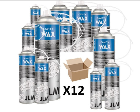 JLM X12 Underbody Protector Spray Nozzle Wax Aerosol Underseal Body Solution X12 500ml