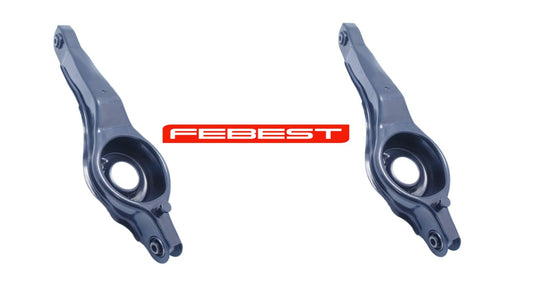 Rear Spring Pan Control Arms Fits Ford Focus C-MAX Mazda 3 C30 S40 X2 Pair