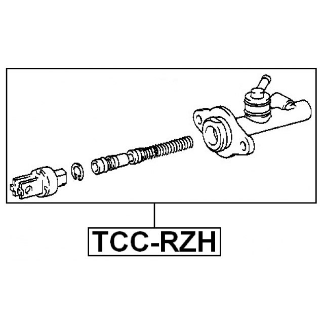 Clutch Master Cylinder Fits Toyota Hiace H1 H2 89-2004 FEBEST