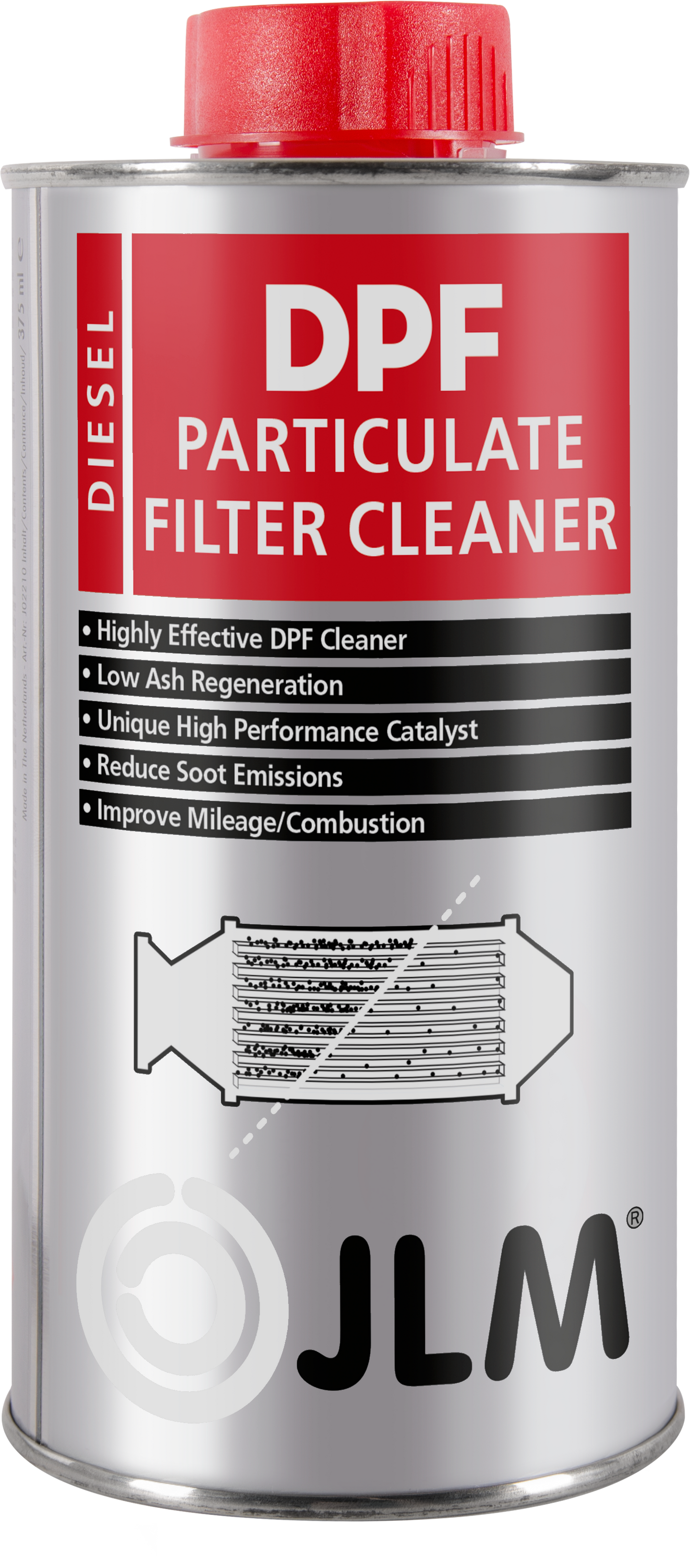 JLM Diesel Particulate Filter Additive DPF Cleaner Fluid Cleaner 375ml X2 Tins