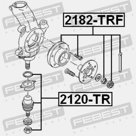 Ball Joint Front Lower Suspension Arm For Ford Transit MK7 2006-2014