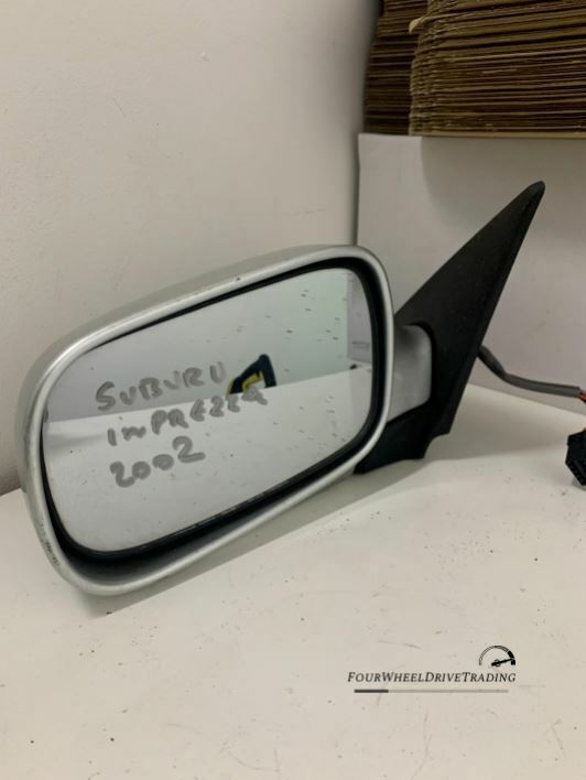 Subaru Impreza Passenger Left Electric Door Wing Mirror Glass WRX STI 2000-2007